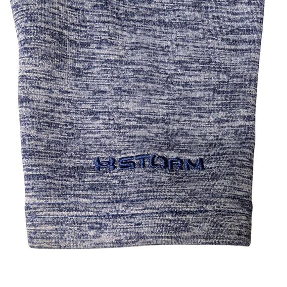 Under Armour ColdGear Fleece Hoodie Sweatshirt Activewear Cozy Blue Pink Medium - Picture 9 of 11